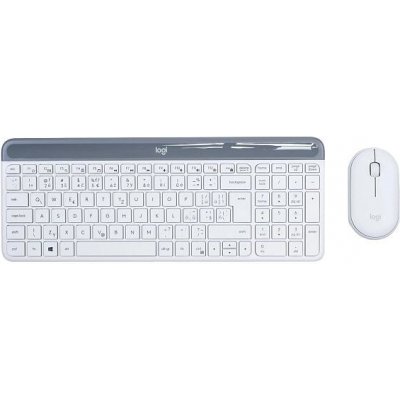 Logitech MK470 Slim Wireless Keyboard and Mouse Combo 920-009205CZS – Hledejceny.cz