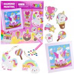 LEAN Toys Diamantová mozaika přívěšky jednorožci barevné 25149 – Sleviste.cz