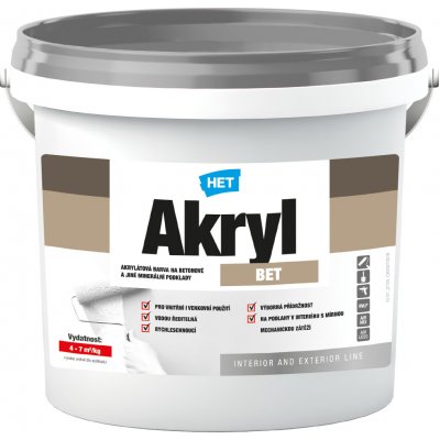 Het Akryl Bet 1 kg bílá – Sleviste.cz