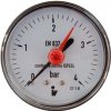 Měření voda, plyn, topení Steno Tlakoměr 0- 4bar, 1/4" zadní vývod 1448