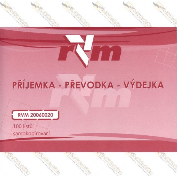 Tiskopis RVM 20060020 Příjemka-převodka-výdejka NCR