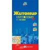 Mapa a průvodce Žytomyr, Ukrajina - mapa města 1:14.000, Житомир, Україна - карта міста 1: 14.000