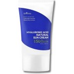 Isntree Hyaluronic Acid Natural Sun Cream SPF50+/PA++++ krém s minerálním UV filtrem 50 ml – Hledejceny.cz