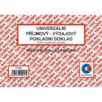 Baloušek Tisk PT060 universální příjmový, výdajový pokladní doklad, A6 ,samopropisovací – Zboží Mobilmania