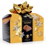 Selllot Belgické čokoládové lanýže s náplní karamel s mašlí 250 g – Sleviste.cz