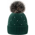 Fashionweek čepice s perlami Wool Pearl Zelená – Hledejceny.cz