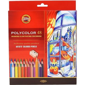 Koh-I-Noor : Polycolor : Artist Colored Pencils 3826 : Set Of 48