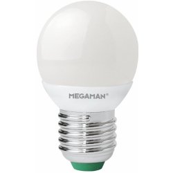 Megaman E27 3,5W LED kapková žárovka matná, 2 800K MM21040