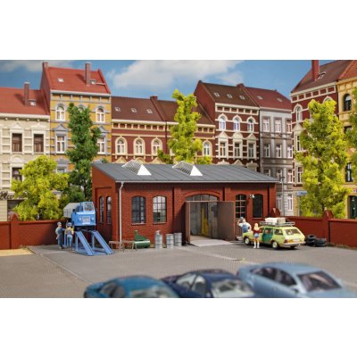 Auhagen H0 Autodílna s vybavením 11460 – Hledejceny.cz