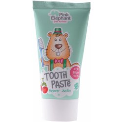 Pink Elephant Bobrík Peťo zubní pasta pro chlapce, 50 ml
