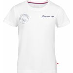Alpine Pro Inniso dětské funkční triko z olympijské kolekce bílá – Sleviste.cz
