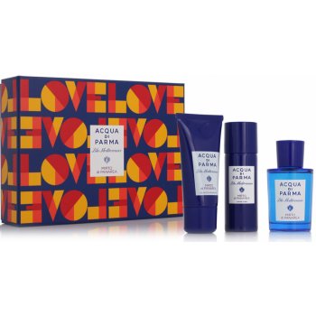 Acqua di Parma Blu Mediterraneo Mirto di Panarea EDT 75 ml + sprchový gel 40 ml + tělové mléko 50 ml dárková sada