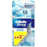 Gillette Blue3 Cool 8 ks – Hledejceny.cz