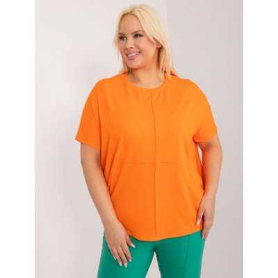 MELLE tričko s kulatým výstřihem rv-bz-14006.06x fluo orange – Zboží Mobilmania
