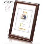 CODEX rám dřevo EKO 15x15 cm, tmavě hnědý (4N) – Zboží Živě