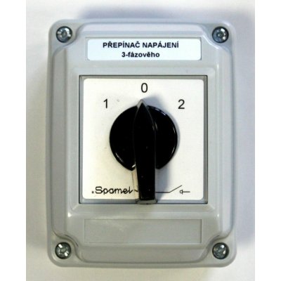 SPAMEL Spínač LK 16R/3.8368 16A L-0-P OB2 IP65 S120208 – Hledejceny.cz