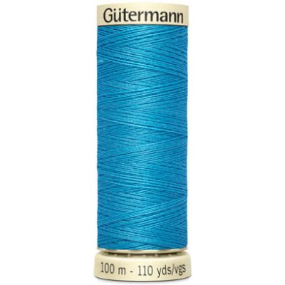Nit PES Gütermann 100 (100m) - univerzální barva 197 - modrá – Hledejceny.cz