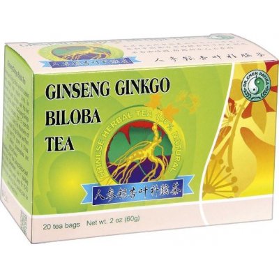 Dr.Chen Čajová směs Ginseng, Ginkgo a zelený čaj 20 ks – Zbozi.Blesk.cz