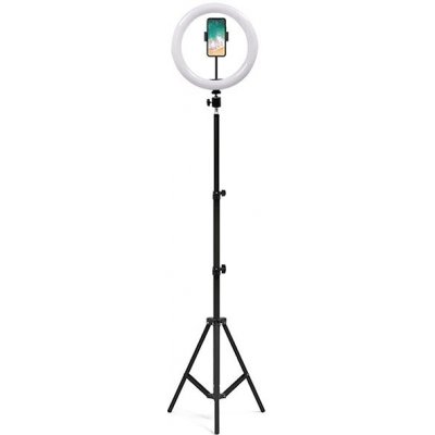 MG Selfie Ring kruhové LED světlo 10.2'' statív 1,6 m černé 5900217414261