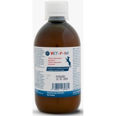 Plerasan V sirup 120 ml VET-P-IM sirup 500 ml