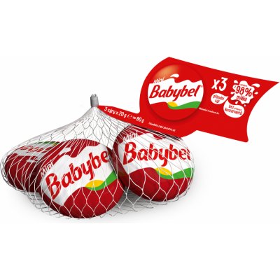 Babybel Mini Original 3 x 20 g – Hledejceny.cz