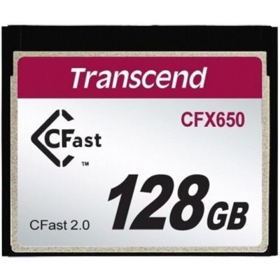 Transcend CFast 2.0 CFX650 128 GB TS128GCFX650 – Zboží Mobilmania