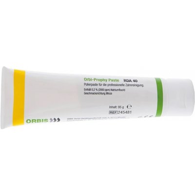Orbis Dental Prophy Paste RDA 40 žlutá 95 g – Hledejceny.cz