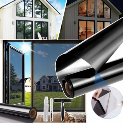 Fólie Okenní Zrcadlo Benátské na sklo Zatemňovací Samolepicí115x300 cm – Hledejceny.cz