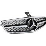 PROTEC Přední maska Mercedes C-Class W204 2007-2012 C63 AMG černá chromová – Sleviste.cz
