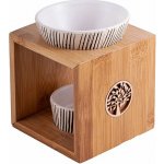 Nefertitis Aroma lampa bambusová s keramickými miskami Strom života NF19215 výška 11 cm – Hledejceny.cz