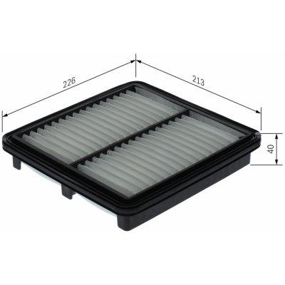 Vzduchový filtr BOSCH F 026 400 667 (F026400667) – Hledejceny.cz