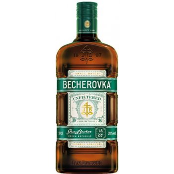 Becherovka Unfiltered 38% 0,5 l (holá láhev)