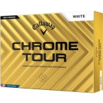 Callaway Chrome Tour Triple Track 24 bílé 12 ks – Zboží Mobilmania