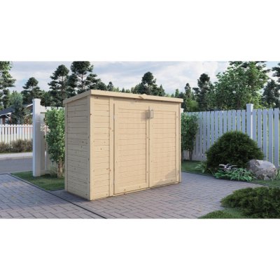 Bertilo Multi-Box 3 200 x 82 x 163 cm přírodní – Zboží Mobilmania