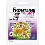 Frontline Tri-Act Spot-On Dog L 20-40 kg 3 x 4 ml – Hledejceny.cz