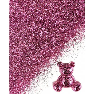 Třpytky glitrové do pryskyřice 10 g růžové – Zboží Dáma