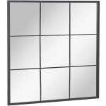 Kave Home Černé kovové závěsné zrcadlo Ulrica 80 x 80 cm – Hledejceny.cz