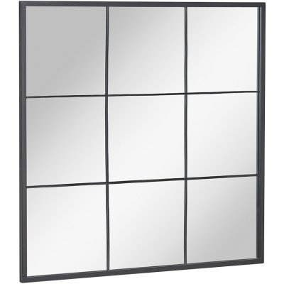Kave Home Černé kovové závěsné zrcadlo Ulrica 80 x 80 cm – Hledejceny.cz