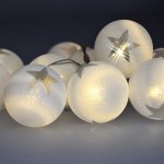 Solight LED řetěz vánoční koule 10xLED 1m 2xAA časovač IP20 1V226 – Hledejceny.cz