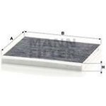 MANN-FILTER CUK24013 pro vozy HYUNDAI;KIA – Zboží Mobilmania