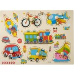 Wiky vkládačka dopravní prostředky 30cm – Zboží Mobilmania