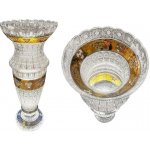 Bohemia Crystal vysoká broušená křišťálová váza 840mm – Hledejceny.cz