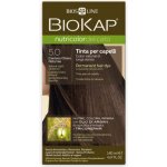 Biokap NutriColor Delicato barva na vlasy 5.0 kaštanová přírodní světlá 140 ml – Zboží Mobilmania