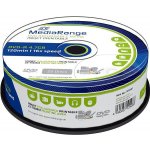 MediaRange DVD-R 4,7GB 16x, printable, spindle, 25ks (MR407) – Hledejceny.cz