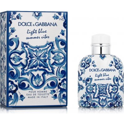 Dolce & Gabbana Light Blue pánská Summer Vibes toaletní voda pánská 125 ml – Sleviste.cz