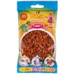 HAMA H207-20 Hama zažehlovací středně hnědé korálky 1000ks MIDI – Hledejceny.cz