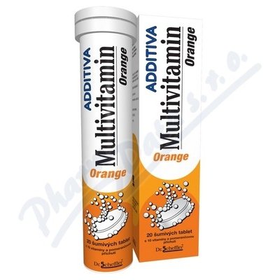 Additiva Multivitamin Pomeranč 20 tablet – Hledejceny.cz