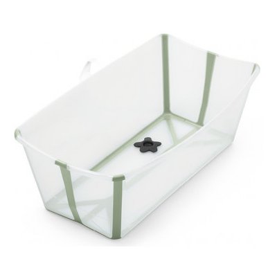 STOKKE Flexi Bath Skládací vanička Transparent Green – Zboží Mobilmania