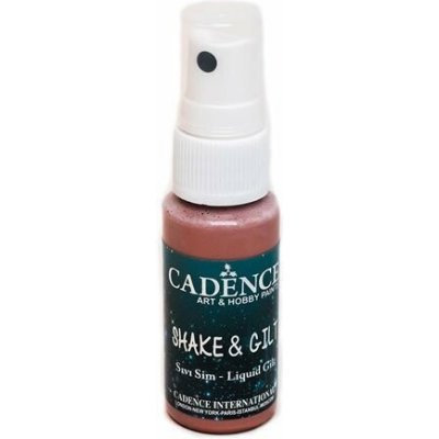 Cadence Metalický třpytivý sprej 25ml měděná – Hledejceny.cz