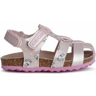 Geox B sandal Chalki Girl A B252RA 000NF C0808 růžová – Zboží Mobilmania